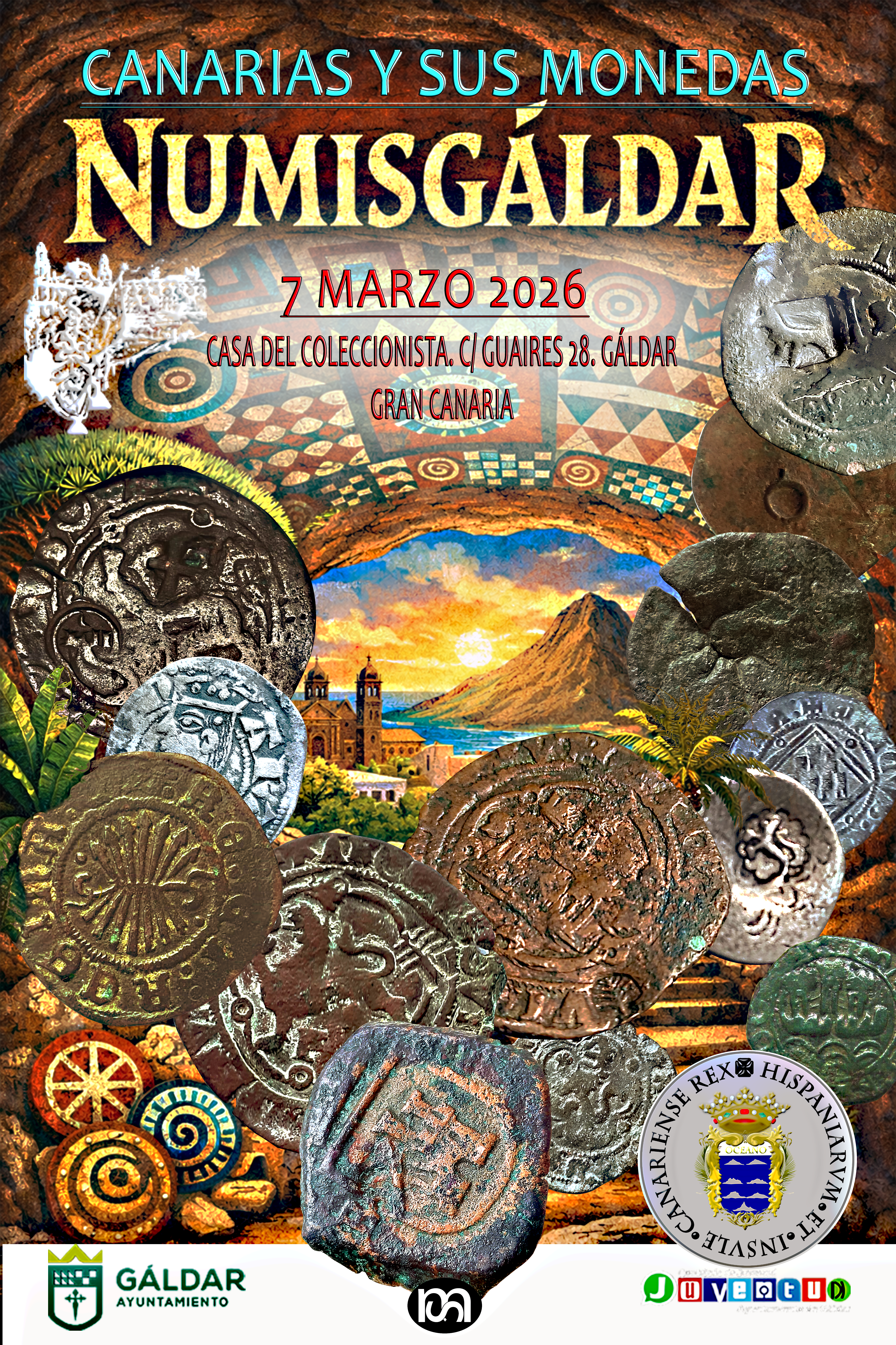 Exposición de Monedas Canarias. Marzo 2026 First slide